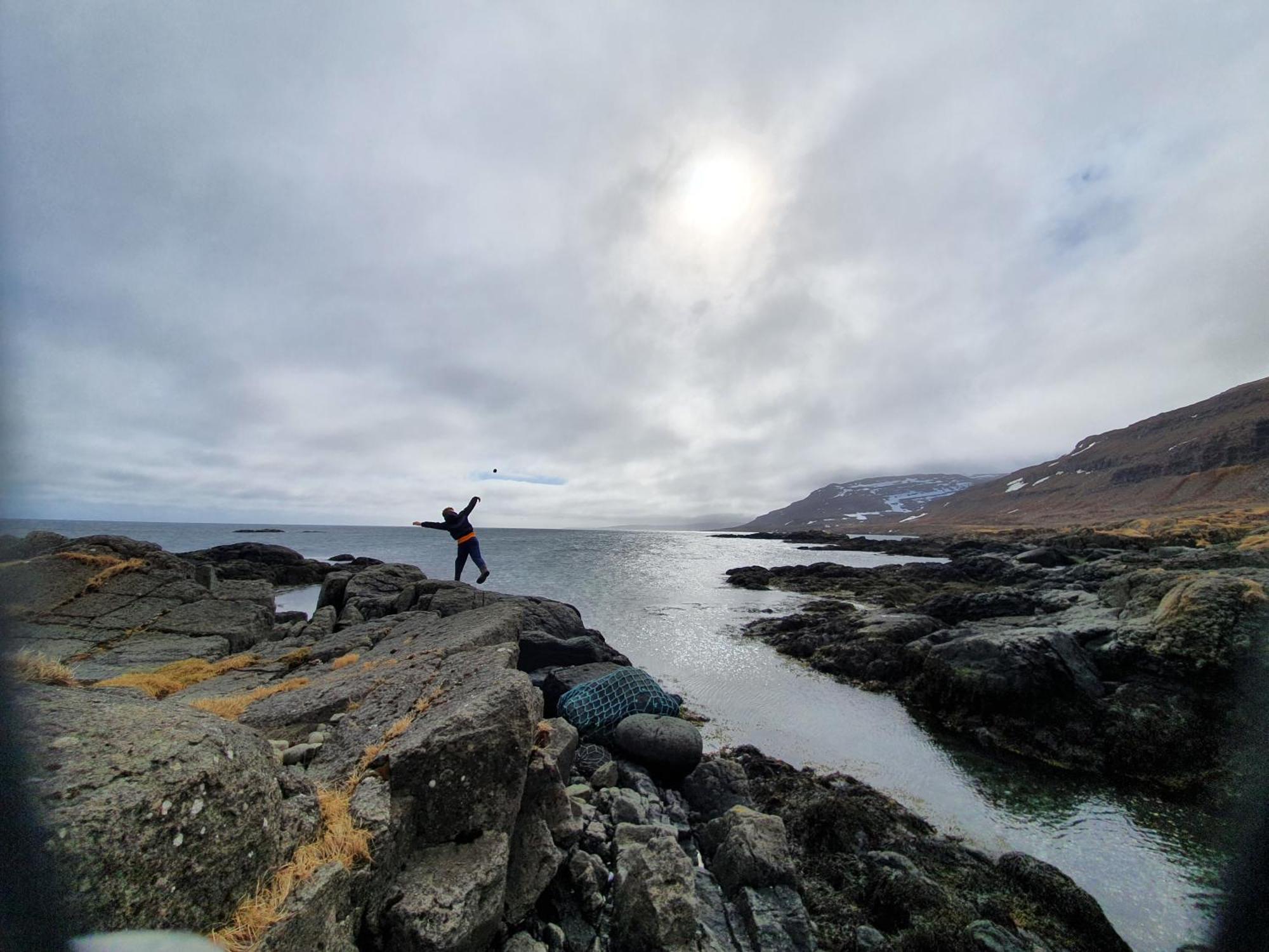 Hótel Laugarhóll with natural hot spring Holmavik Exterior foto