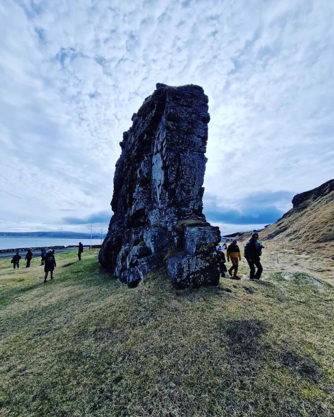 Hótel Laugarhóll with natural hot spring Holmavik Exterior foto